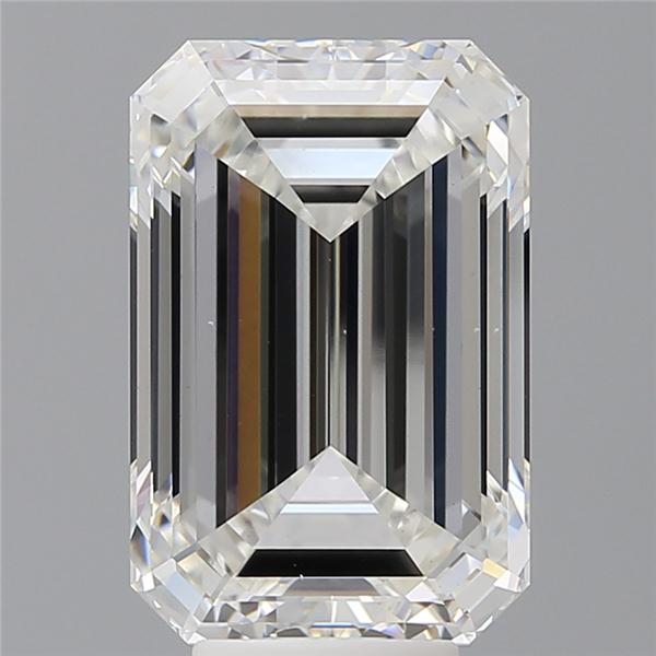 7.53 ct. emerald Lab Grown Diamond front image