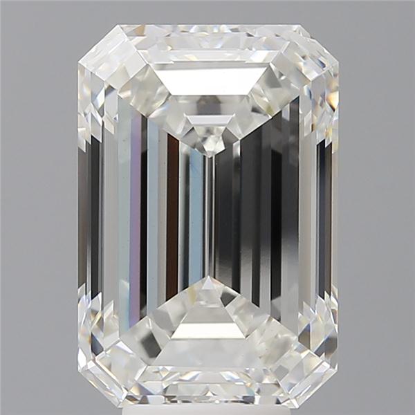 7.56 ct. emerald Lab Grown Diamond front image