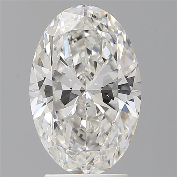 3.04 ct. oval Lab Grown Diamond front image