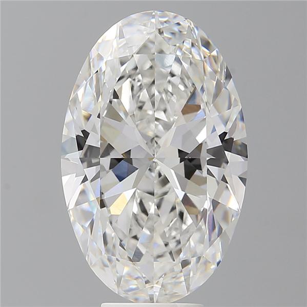 7.59 ct. oval Lab Grown Diamond front image