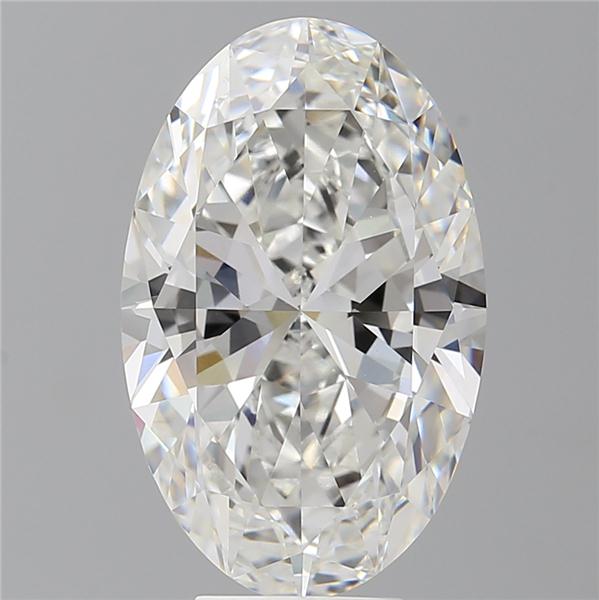 6.59 ct. oval Lab Grown Diamond front image