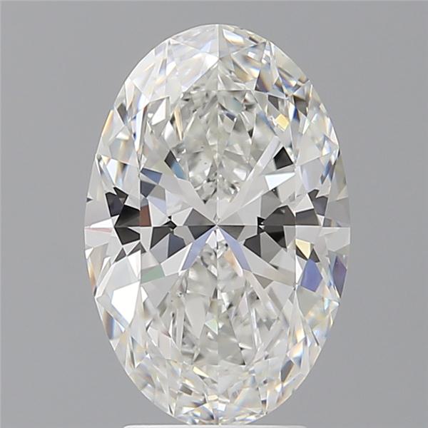 3.60 ct. oval Lab Grown Diamond front image