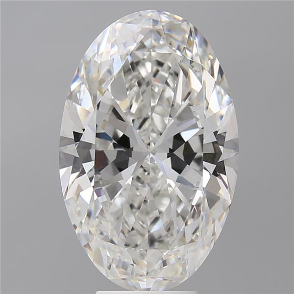 7.50 ct. oval Lab Grown Diamond front image
