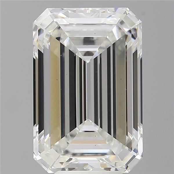 7.56 ct. emerald Lab Grown Diamond front image