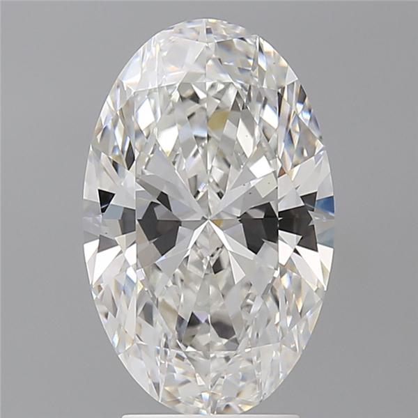 3.56 ct. oval Lab Grown Diamond front image