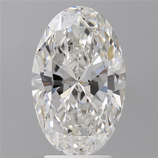 3.52 ct. oval Lab Grown Diamond front image