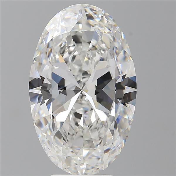 6.51 ct. oval Lab Grown Diamond front image