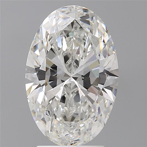 3.08 ct. oval Lab Grown Diamond front image