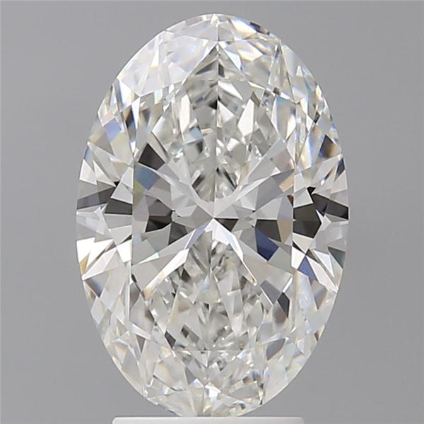 3.58 ct. oval Lab Grown Diamond front image