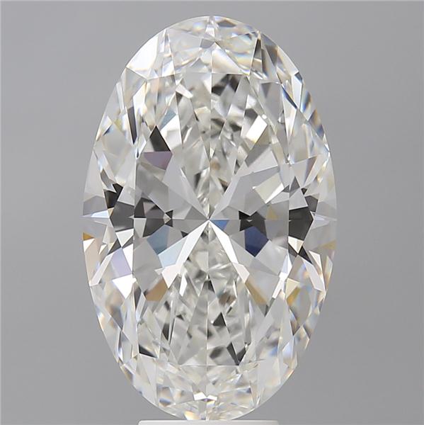 7.60 ct. oval Lab Grown Diamond front image