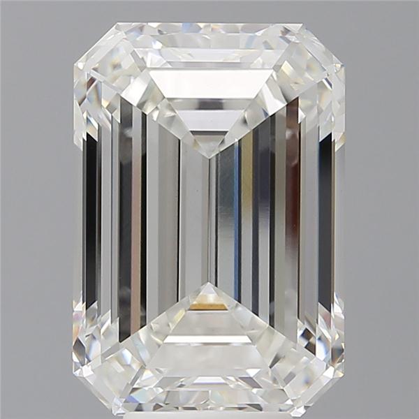 8.08 ct. emerald Lab Grown Diamond front image