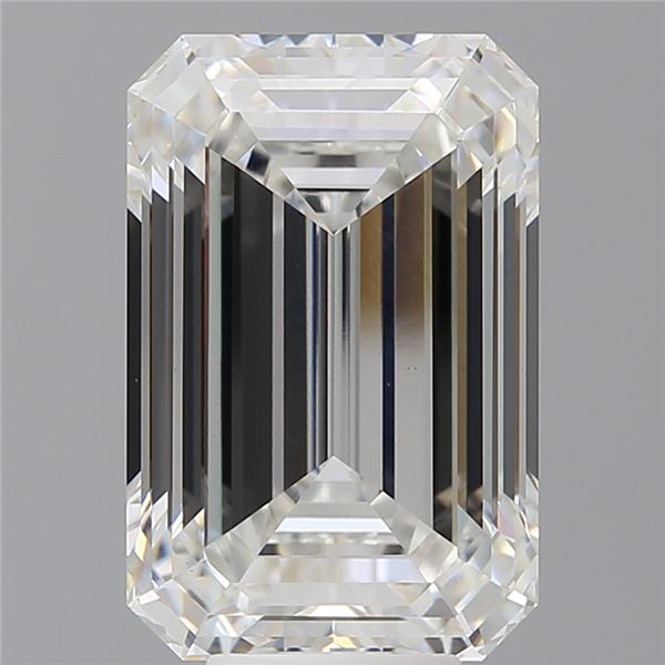 9.01 ct. emerald Lab Grown Diamond front image