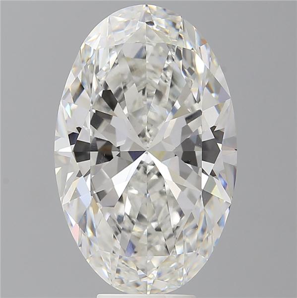 8.07 ct. oval Lab Grown Diamond front image