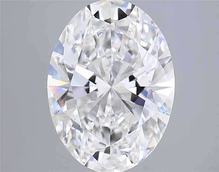 3.57 ct. oval Lab Grown Diamond front image
