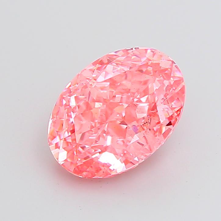 6.13 ct. oval Lab Grown Diamond front image