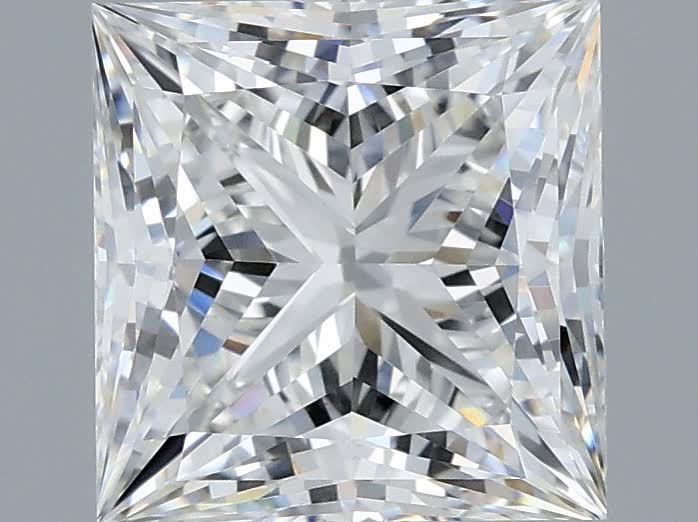 2.09 ct. princess Lab Grown Diamond front image