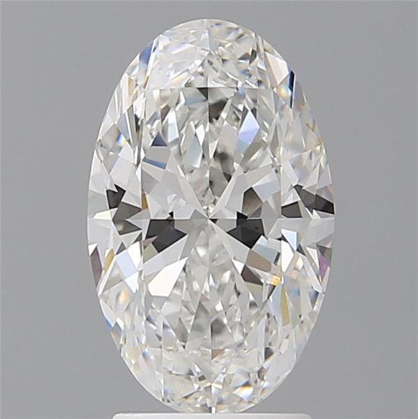 2.57 ct. oval Lab Grown Diamond front image