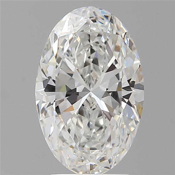 3.07 ct. oval Lab Grown Diamond front image