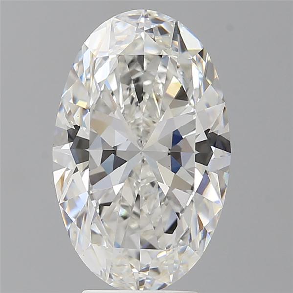 4.53 ct. oval Lab Grown Diamond front image