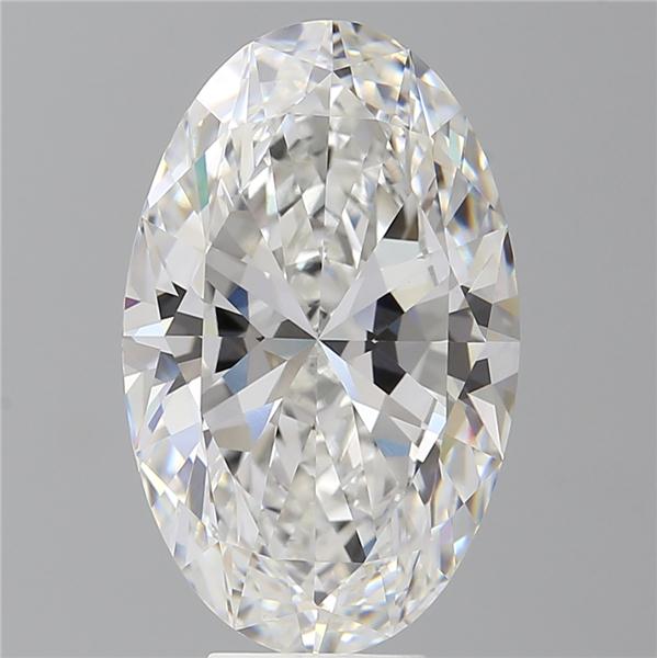 7.57 ct. oval Lab Grown Diamond front image