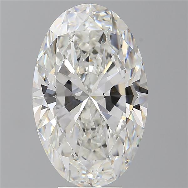 7.10 ct. oval Lab Grown Diamond front image