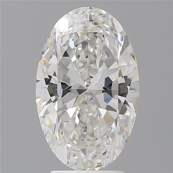 3.58 ct. oval Lab Grown Diamond front image