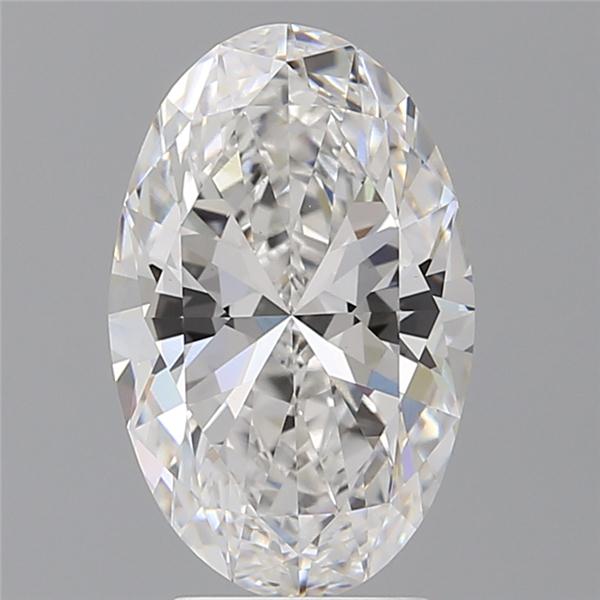 3.51 ct. oval Lab Grown Diamond front image