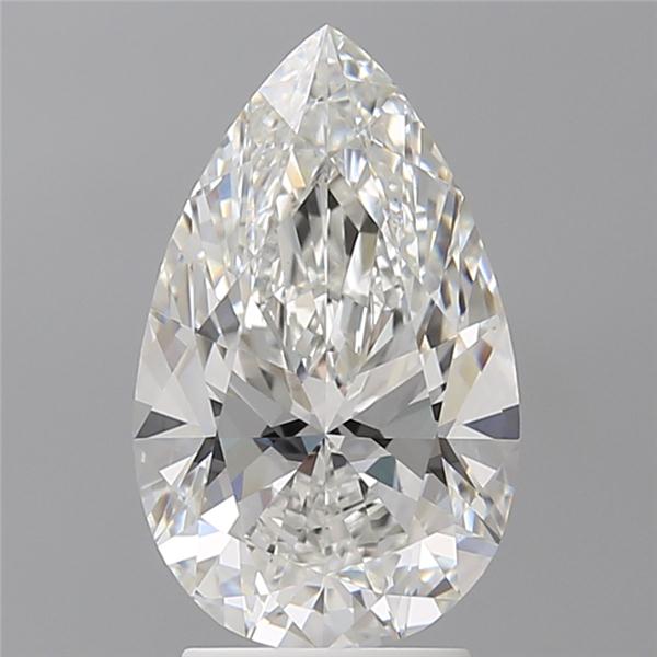 3.10 ct. pear Lab Grown Diamond front image