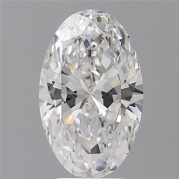 4.03 ct. oval Lab Grown Diamond front image
