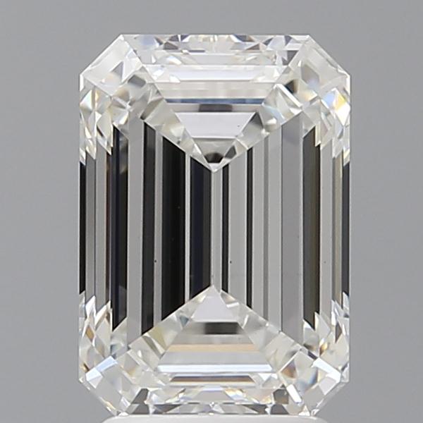 3.05 ct. emerald Lab Grown Diamond front image