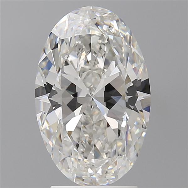 3.10 ct. oval Lab Grown Diamond front image
