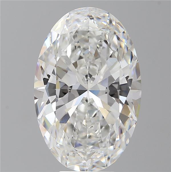8.59 ct. oval Lab Grown Diamond front image