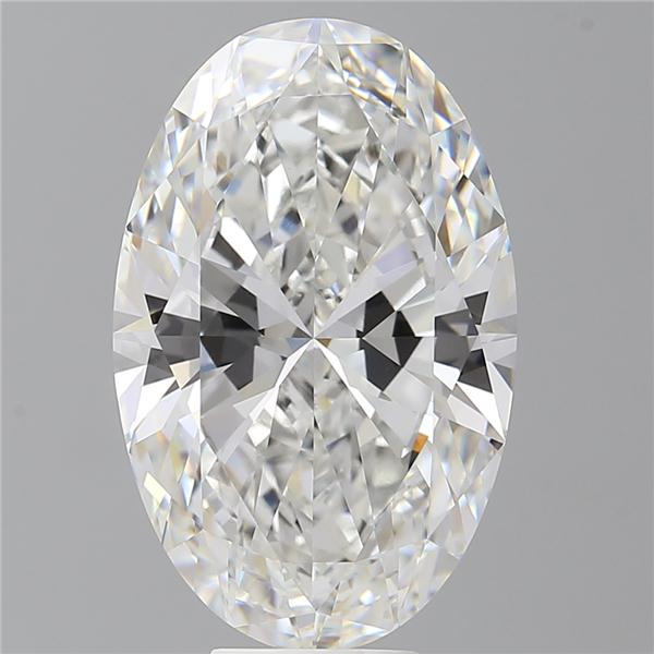 9.41 ct. oval Lab Grown Diamond front image