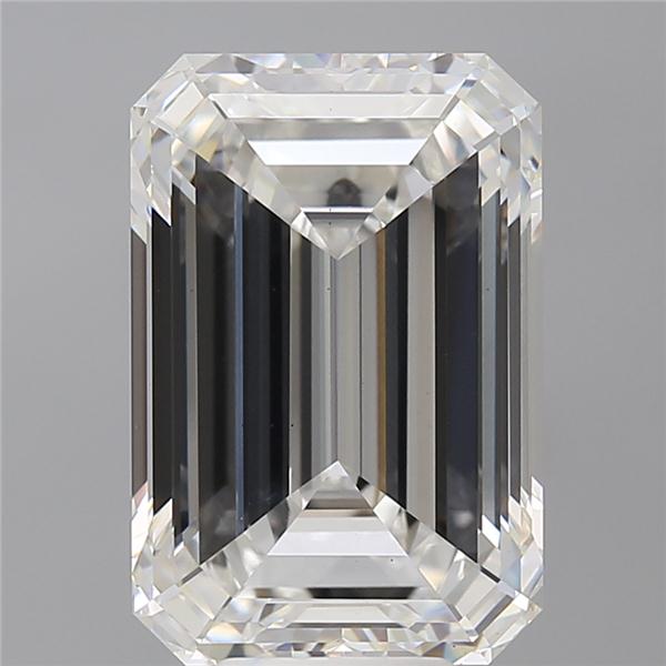 8.59 ct. emerald Lab Grown Diamond front image
