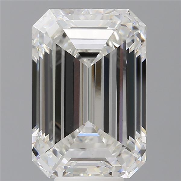 9.02 ct. emerald Lab Grown Diamond front image