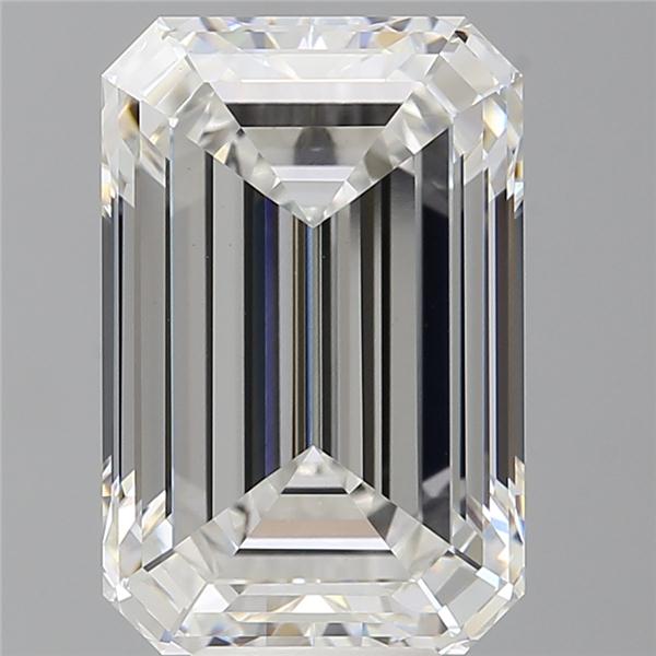 8.51 ct. emerald Lab Grown Diamond front image