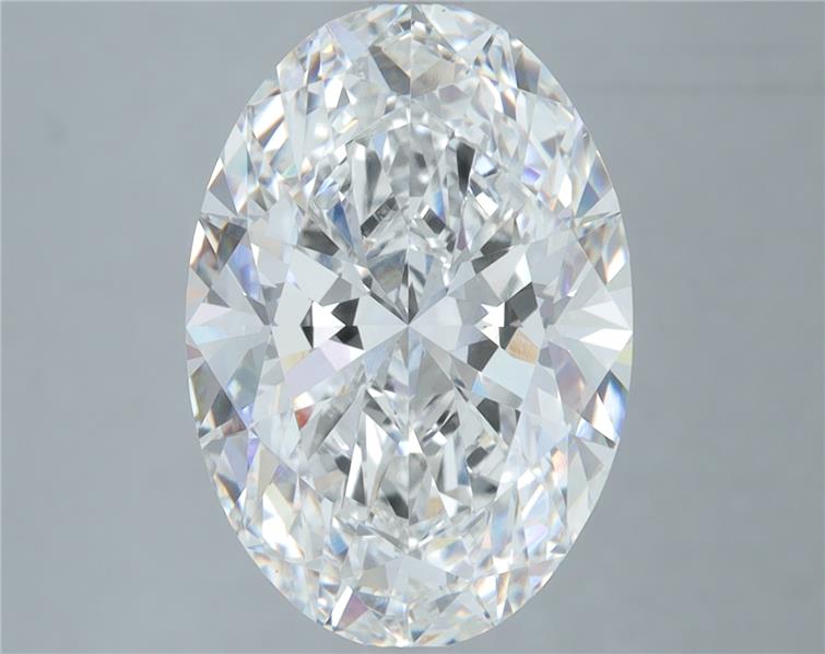 6.09 ct. oval Lab Grown Diamond front image