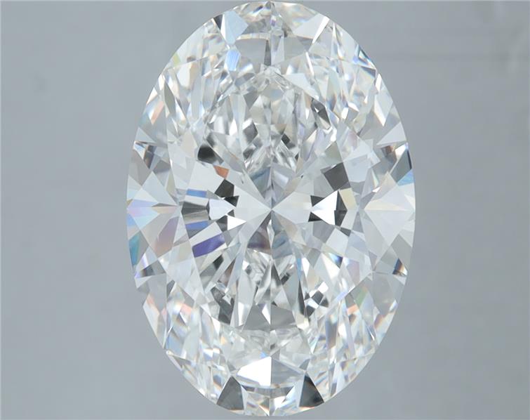 6.21 ct. oval Lab Grown Diamond front image