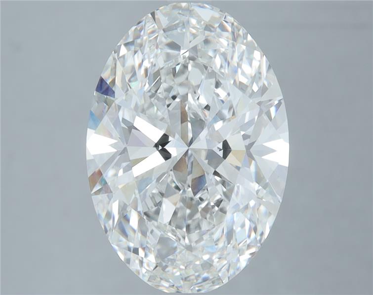 5.05 ct. oval Lab Grown Diamond front image
