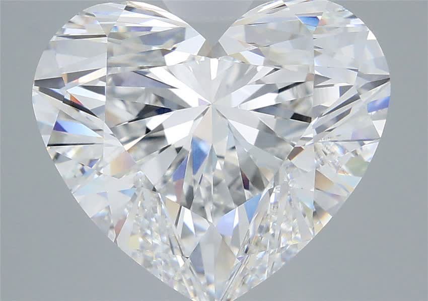 6.06 ct. heart Lab Grown Diamond front image