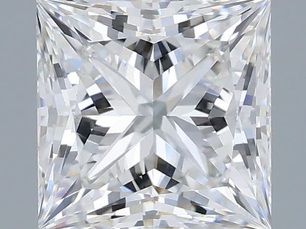 1.56 ct. princess Lab Grown Diamond front image