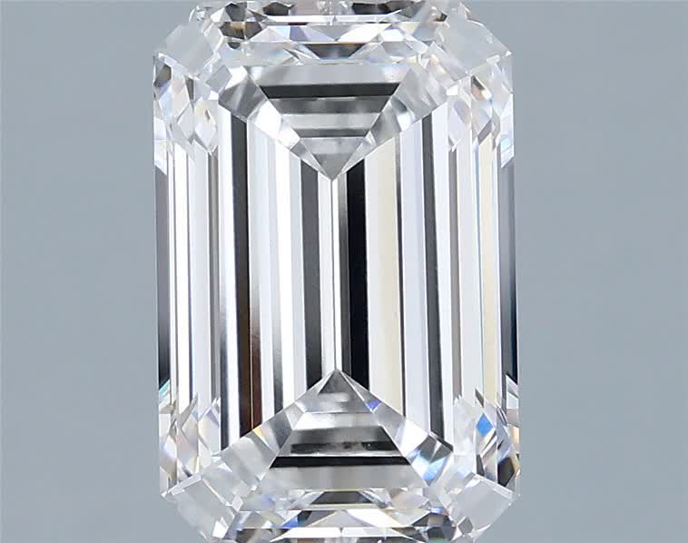 3.03 ct. emerald Lab Grown Diamond front image