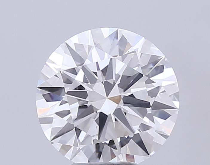 5.54 ct. round Lab Grown Diamond front image