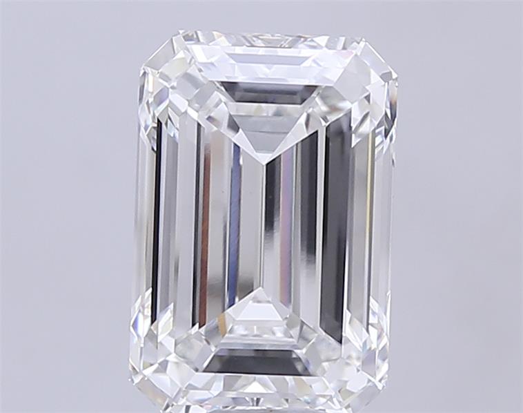 9.57 ct. emerald Lab Grown Diamond front image