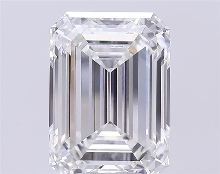 6.56 ct. emerald Lab Grown Diamond front image