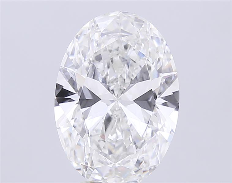 9.01 ct. oval Lab Grown Diamond front image