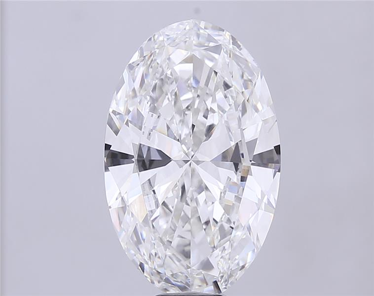 14.50 ct. oval Lab Grown Diamond front image