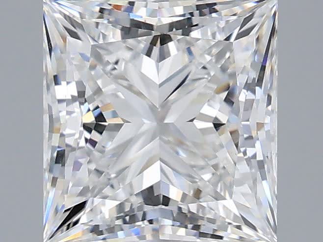 1.50 ct. princess Lab Grown Diamond front image