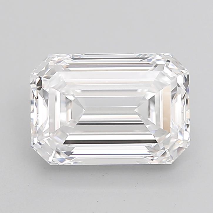 3.78 ct. emerald Lab Grown Diamond front image