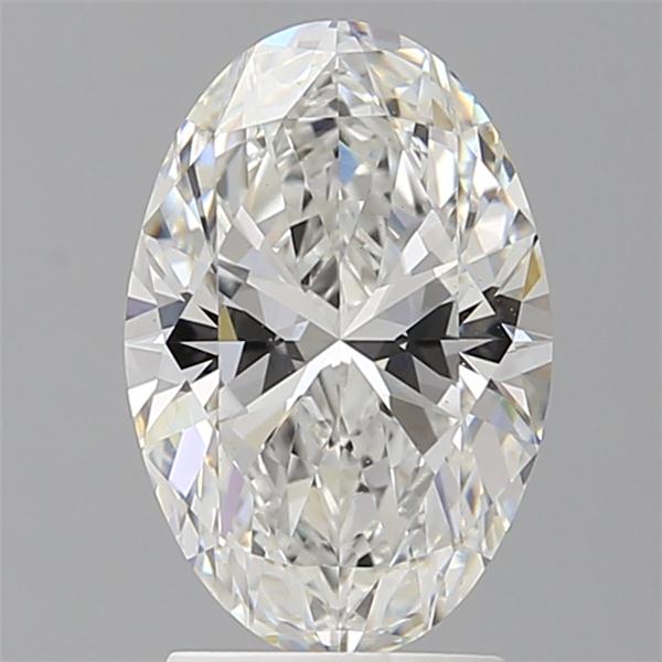 2.50 ct. oval Lab Grown Diamond front image